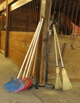 muck rakes - stalls are done