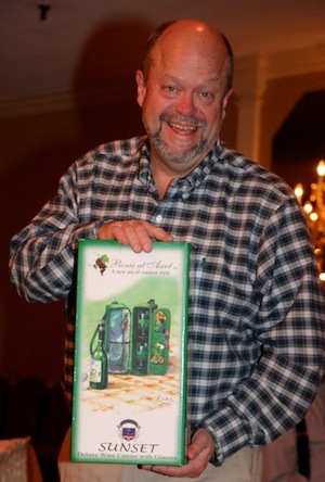 John won wine prize at RRDC Awards banquet