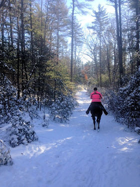 Sis trail riding